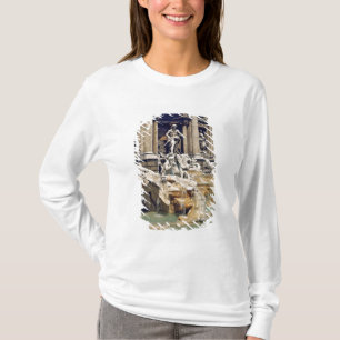 Camiseta Europa, Italia, Roma. Monedas esparcidas en el fon