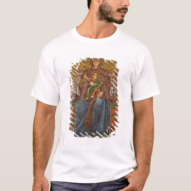 Camiseta Europa, Italia, Sicilia, Taormina. Madonna y niño (Anverso)