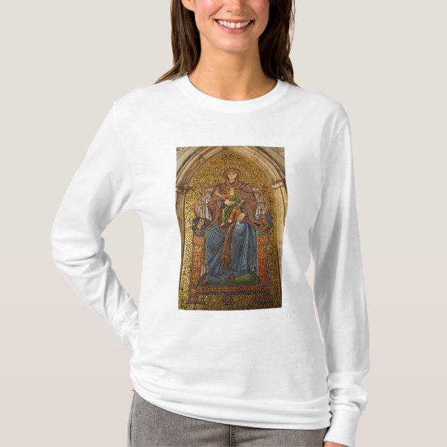 Camiseta Europa, Italia, Sicilia, Taormina. Madonna y niño (Anverso)