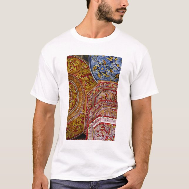 Camiseta Europa, Italia, Sicilia, Taormina. Tradicional 2 (Anverso)