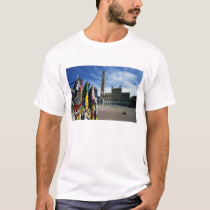 Camiseta Europa, Italia, Toscana, Siena. Piazza del
