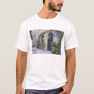Camiseta Europa, Italia, Umbría, Civita, Casa Tradicional