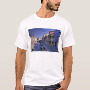 Camiseta Europa, Italia, Venecia, Isla Murano, Colorido