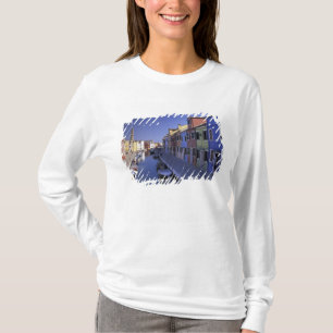 Camiseta Europa, Italia, Venecia, Isla Murano, Colorido