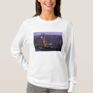 Camiseta Europa, Italia, Verona, Vista desde el Castel S.