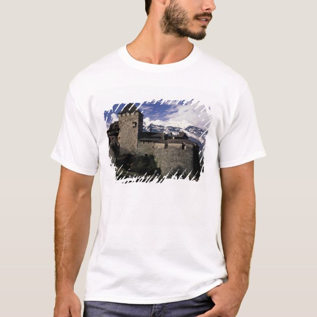 Camiseta Europa, Liechtenstein, Vaduz. Castillo de Vaduz, 2 (Anverso)