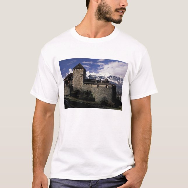 Camiseta Europa, Liechtenstein, Vaduz. Castillo de Vaduz, 2 (Anverso)