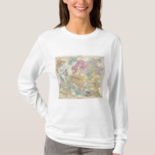 Camiseta Europa - mapa geológico de Europa