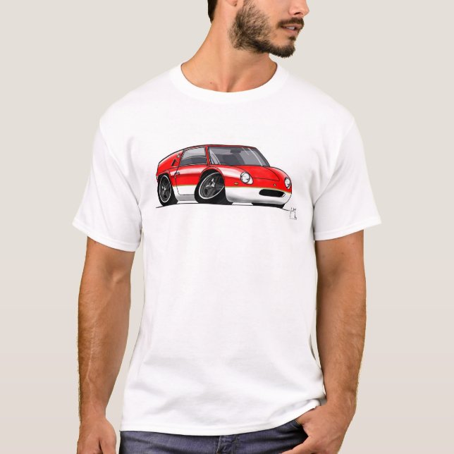 Camiseta Europa minúsculo 47GT (rojo) (Anverso)