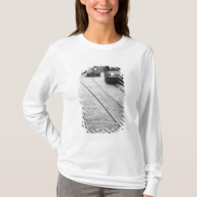 Camiseta Europa, Suiza, Berna. Vías de tranvía, (Anverso)