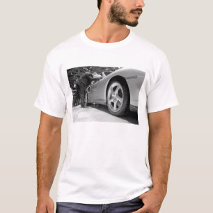 Camiseta Europa, Suiza, Ginebra. Salón del motor de Ginebr