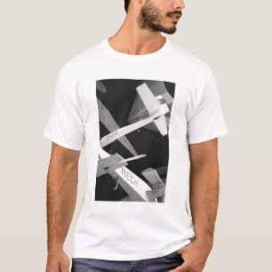 Camiseta Europa, Suiza, Lucerna. Planeador aéreo