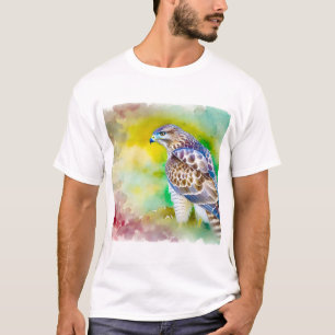 Camiseta European Honey Buzzard 141024AREF131 - Watercolor