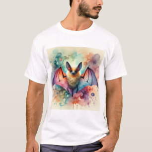 Camiseta European serotine bat 131024AREF133 - Watercolor