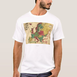 Camiseta EuropePanoramic MapEurope