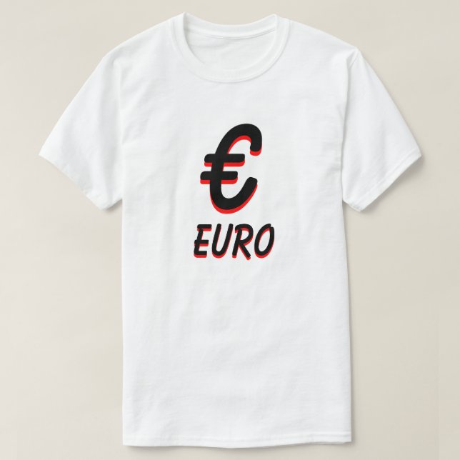 Camiseta Euros Blanco (Diseño del anverso)