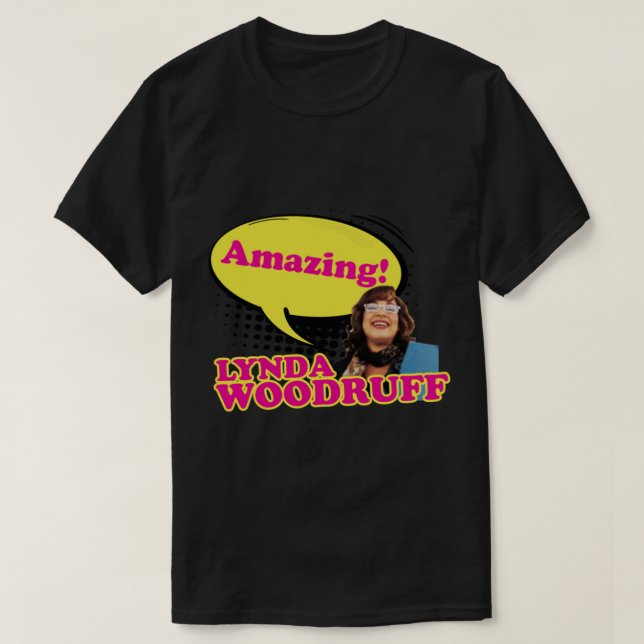 Camiseta Eurovisión Lynda Woodruff (¡Increíble!) (Diseño del anverso)