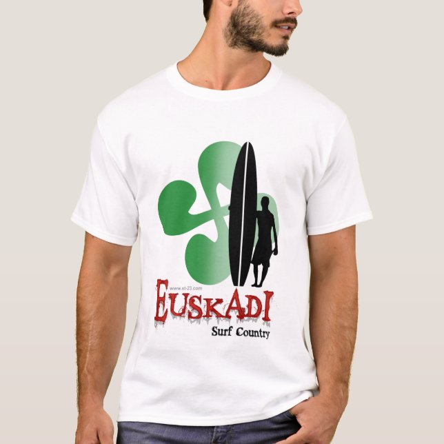 Camiseta euskadi surf logotipo (Anverso)