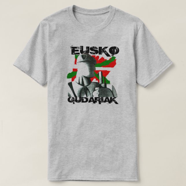 CAMISETA EUSKO GUDARIAK (Diseño del anverso)