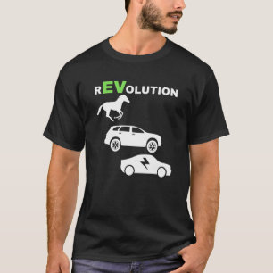 Camiseta EV Revolution, Drive E-Cars EV Life Funny Electric