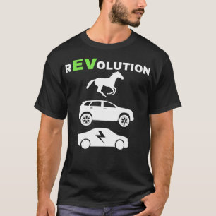 Camiseta EV Revolution Drive Es EV Life Funny Electric Vehi