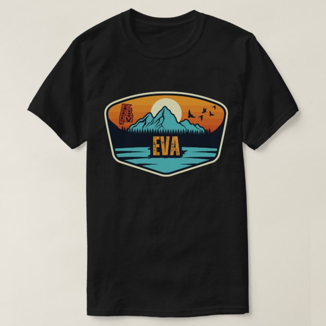 Camiseta Eva, Alabama (Diseño del anverso)