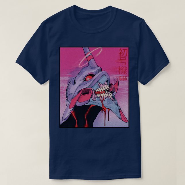 Camiseta EVA Neon Genesis Evangelion (Diseño del anverso)