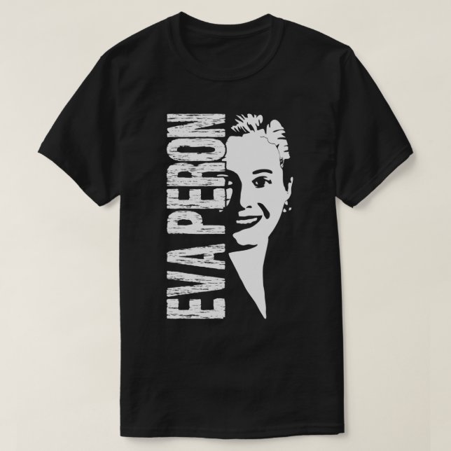 Camiseta Eva Perón Feminismo y lucha social Premium T-S (Diseño del anverso)