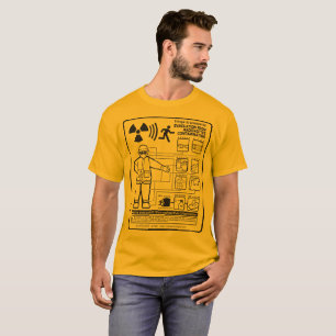 CAMISETA EVACUACIÓN DE LA CONTAMINACIÓN RADIACTIVA
