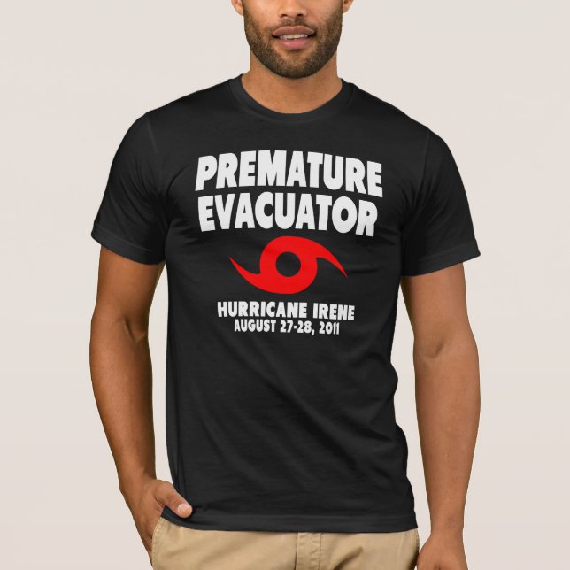 Camiseta Evacuador prematuro (Anverso)