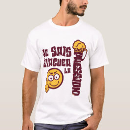 Camiseta evacuer pression biere alcool humour