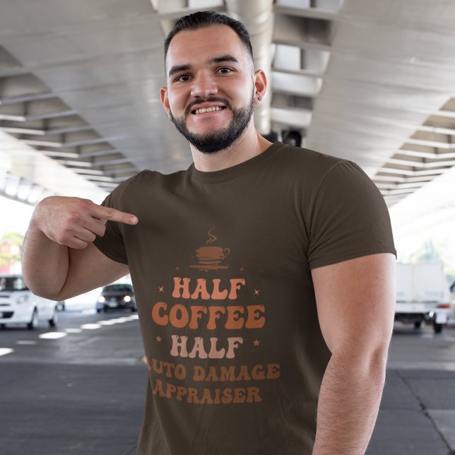 Camiseta Evaluación de medio daño automático de medio café (Subido por el creador)