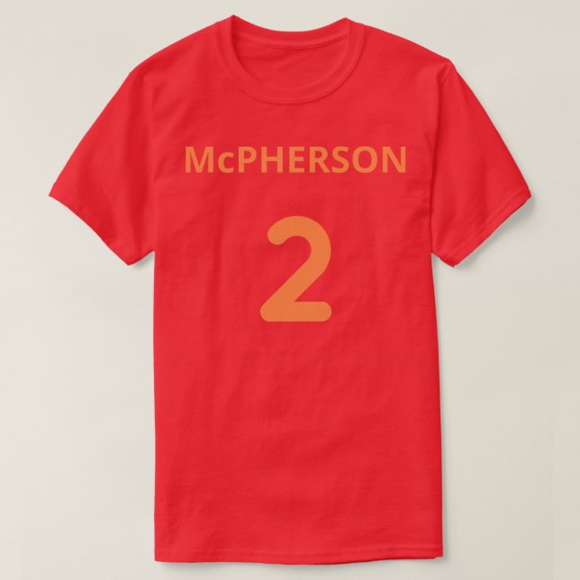 Camiseta Evan Mcpherson bengals 2 (Diseño del anverso)