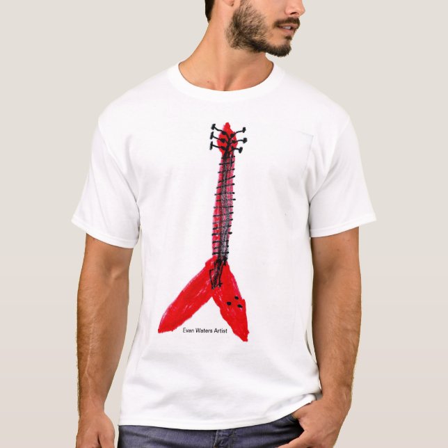 Camiseta Evan riega al artista (Anverso)
