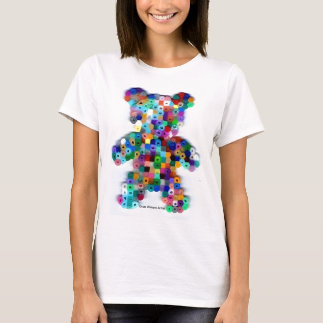 Camiseta Evan riega al artista (Anverso)