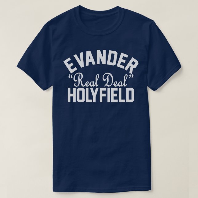 Camiseta Evander Holyfield (Diseño del anverso)