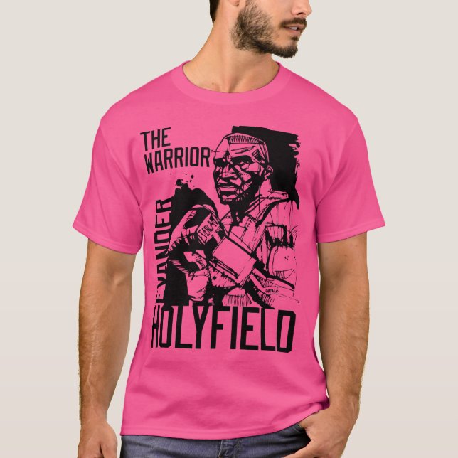 Camiseta Evander Holyfield Art (Anverso)
