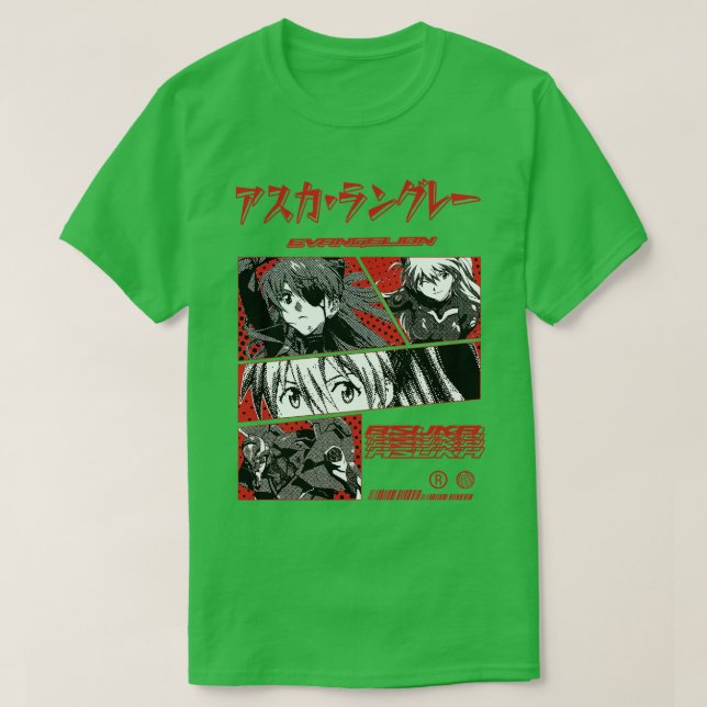 Camiseta evangelio de asuka (Diseño del anverso)