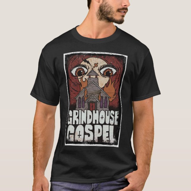 Camiseta Evangelio De Grindhouse - Ojos De Dios (Camiseta) (Anverso)