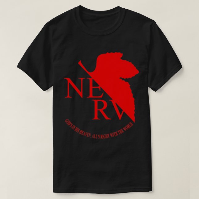 Camiseta Evangelion NERV (Diseño del anverso)