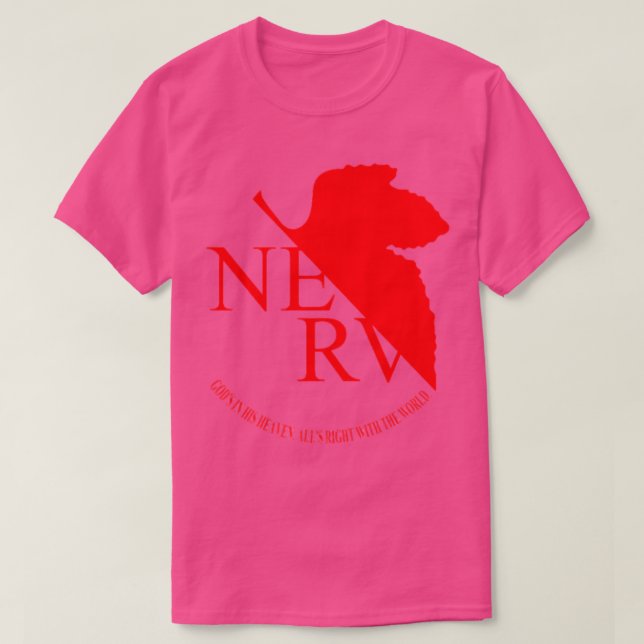 Camiseta Evangelion NERV (Diseño del anverso)