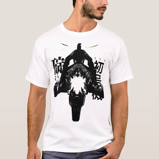 CAMISETA EVANGELION - UNIT 01 BLACK (Anverso)