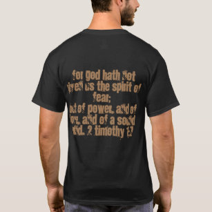 Camiseta Evangelismo macaco intrépido