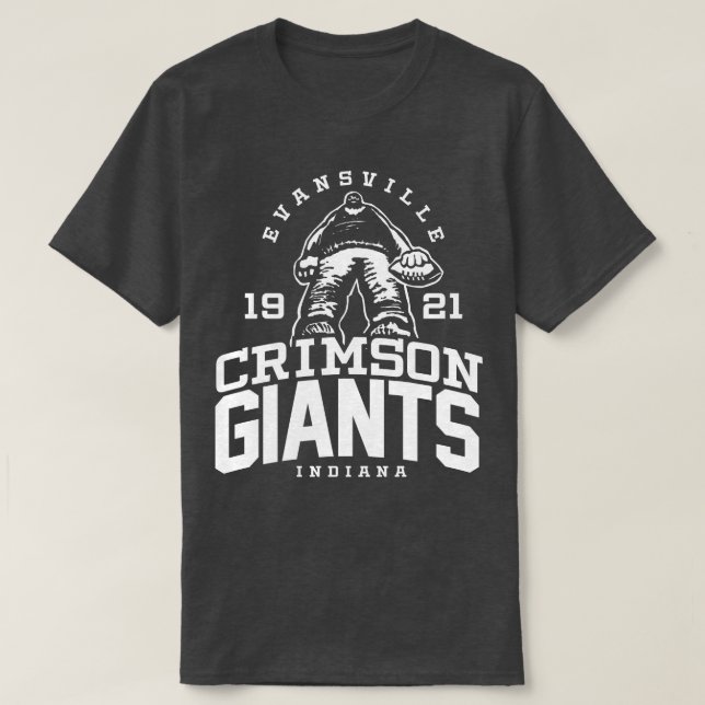 Camiseta Evansville Crimson Giants (Diseño del anverso)