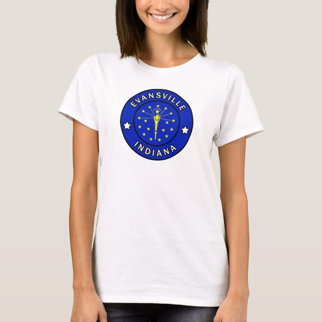 Camiseta Evansville Indiana (Anverso)