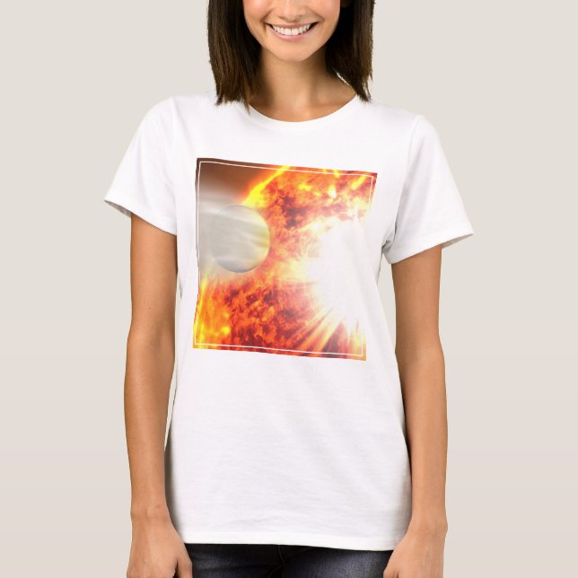 Camiseta Evaporación de la atmósfera de Hd 189733b (Anverso)