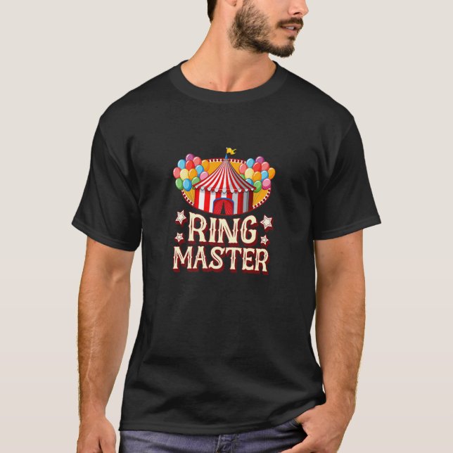 Camiseta Eve de la fiesta de cumpleaños temática del maestr (Anverso)