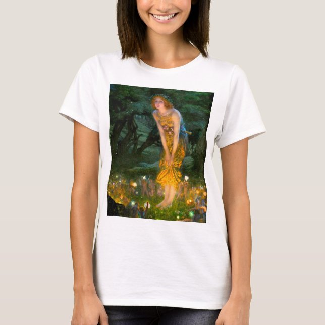 Camiseta Eve del verano medio Edward Robert Hughes (Anverso)