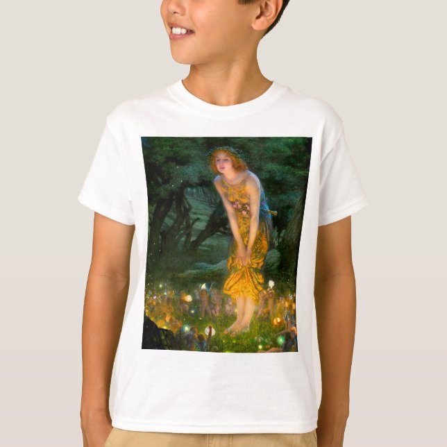 Camiseta Eve del verano medio Edward Robert Hughes (Anverso)