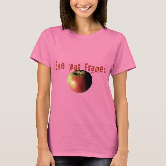 Camiseta Eve fue enmarcado (Anverso)